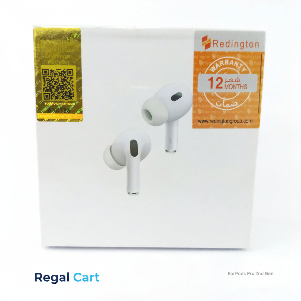 AirPods 2nd Gen – Rich Audio, Easy Pairing & All-Day Comfort
