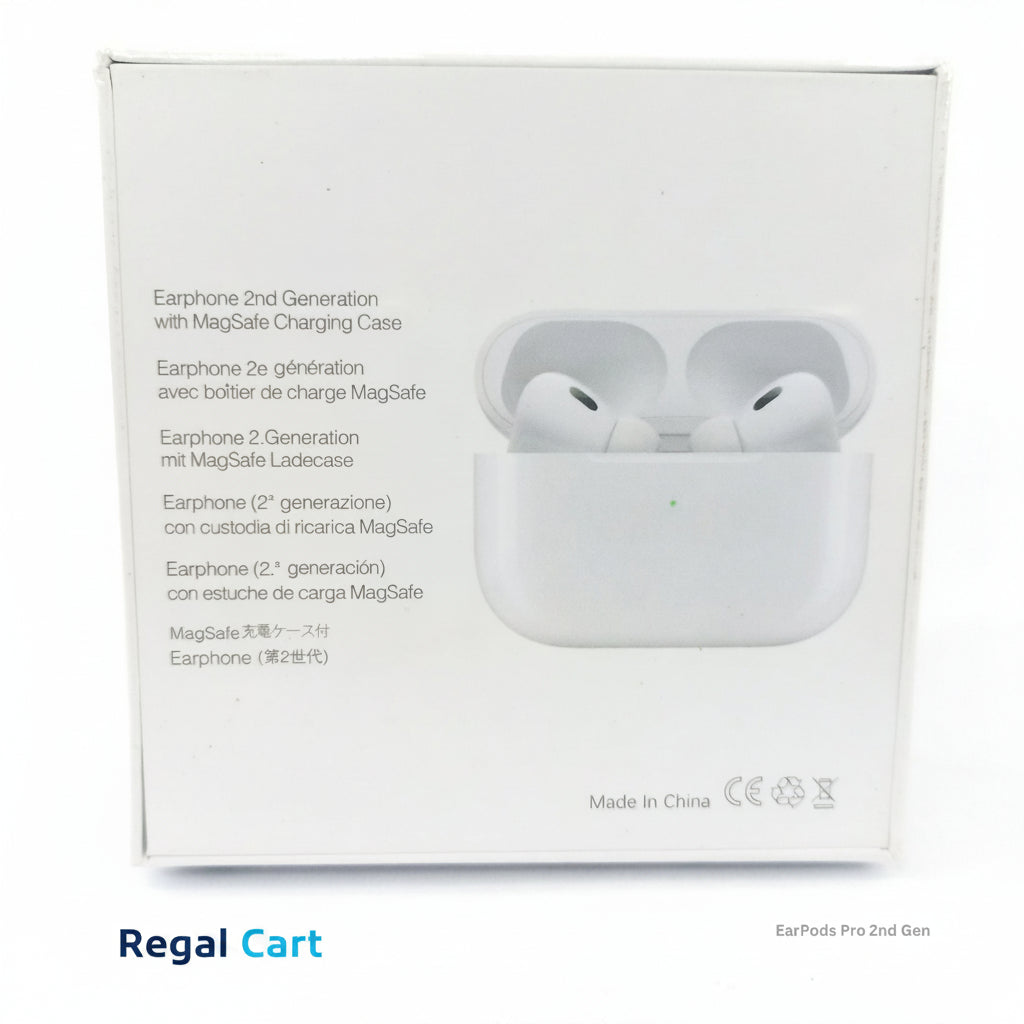 AirPods 2nd Gen – Rich Audio, Easy Pairing & All-Day Comfort