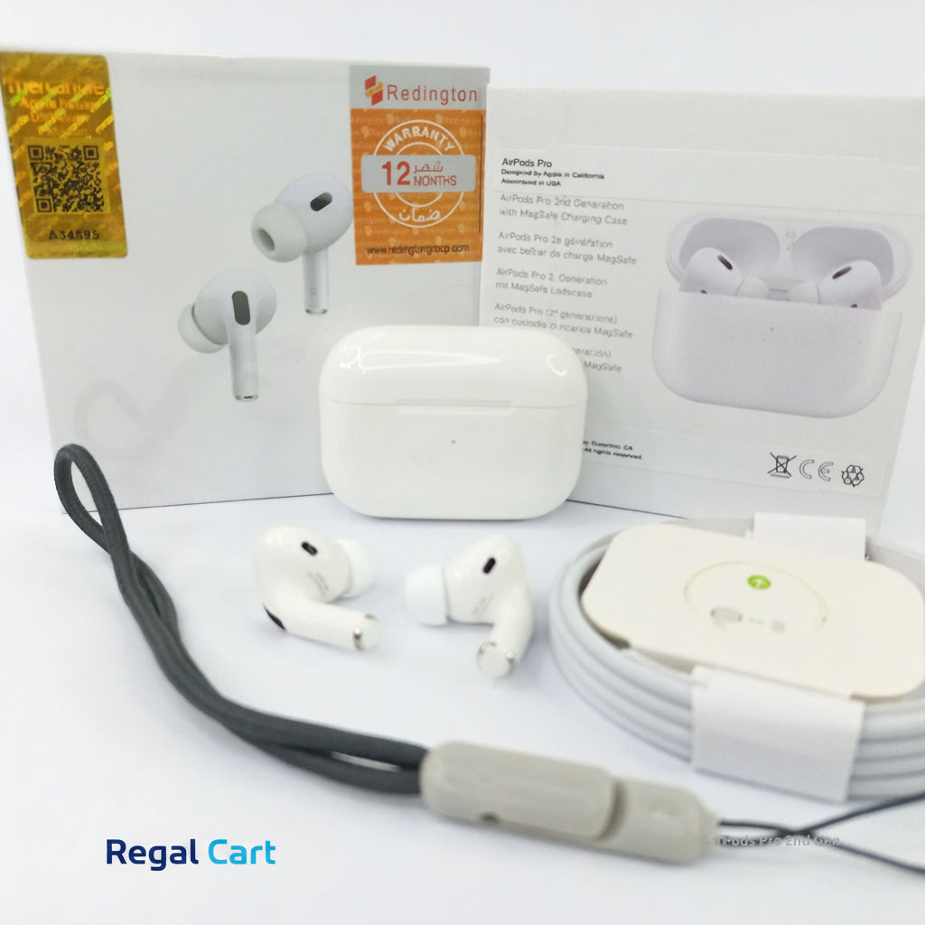 AirPods 2nd Gen – Rich Audio, Easy Pairing & All-Day Comfort