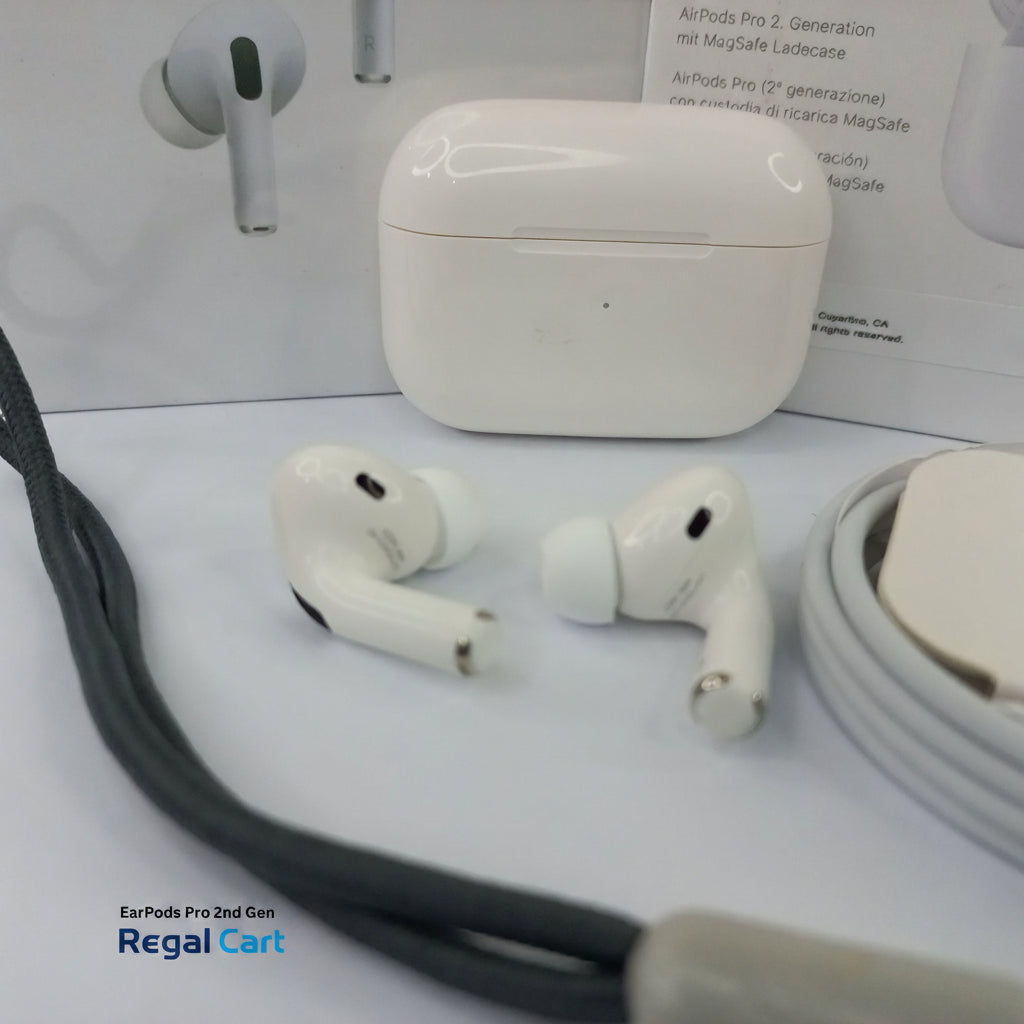 AirPods 2nd Gen – Rich Audio, Easy Pairing & All-Day Comfort
