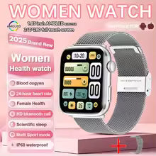 2025 New Nursing Grade Women AI Smart Diagnosis Smart Watch HRV+PPG Blood Pressure Heart Rate Health Monitor IP68 NFC Smartwatch