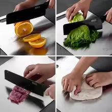 Stainless Steel Thickened Cutting Board Antibacterial Mildew-proof Kneading Dough Board Kitchen Fruit vegetable Cutting Board