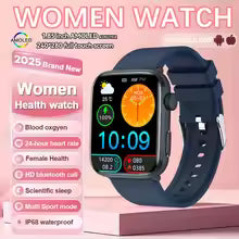 2025 New Nursing Grade Women AI Smart Diagnosis Smart Watch HRV+PPG Blood Pressure Heart Rate Health Monitor IP68 NFC Smartwatch